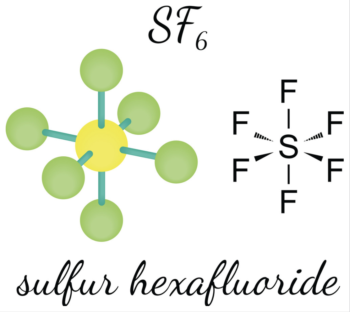 Сера сильнее фтора. Гексафторид серы sf6. Модель молекулы sf6. Формула молекула sf6. Sf6 строение.