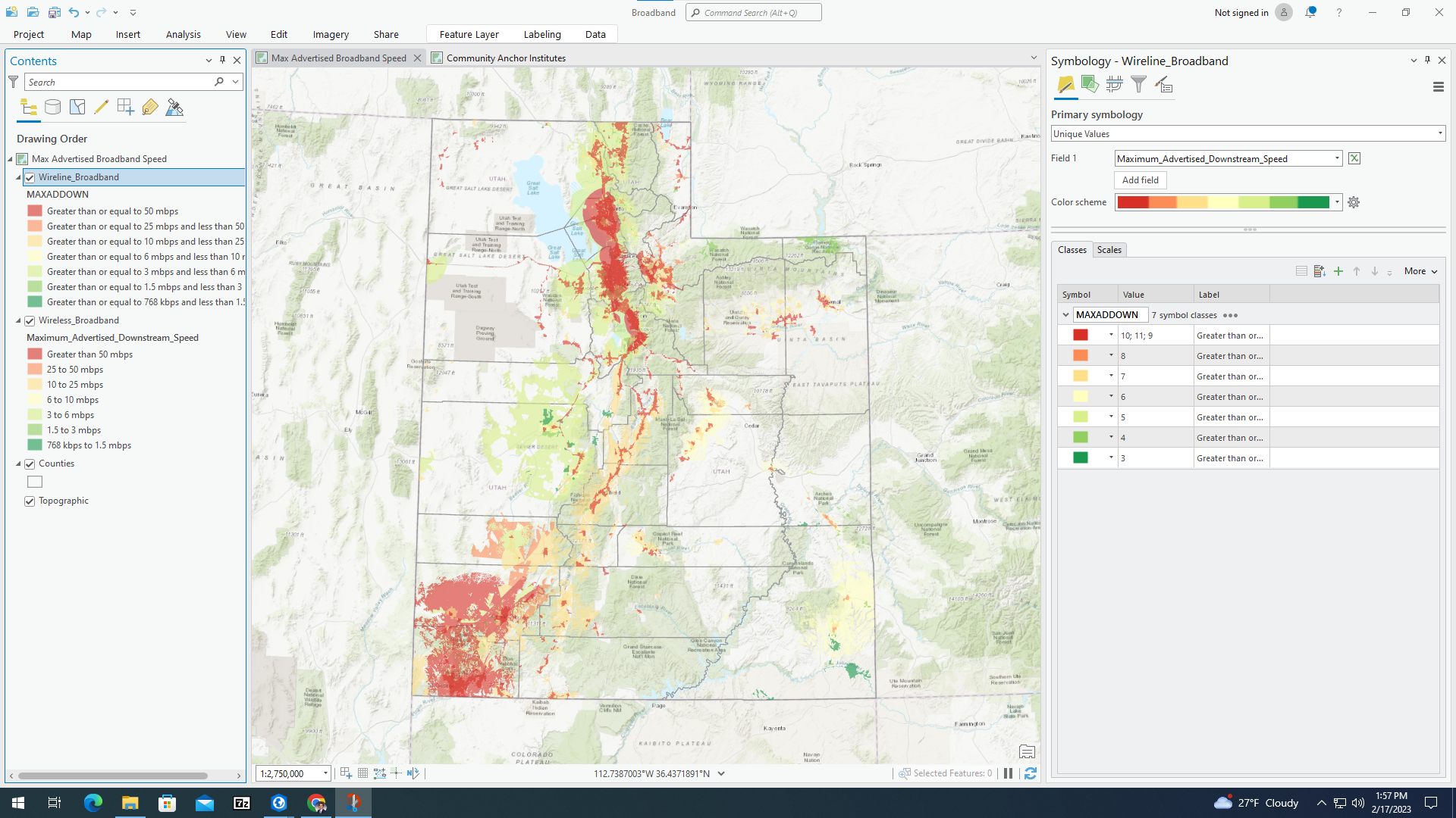 Munroe Week 5 – Geography 291: Geospatial Analysis with Desktop GIS