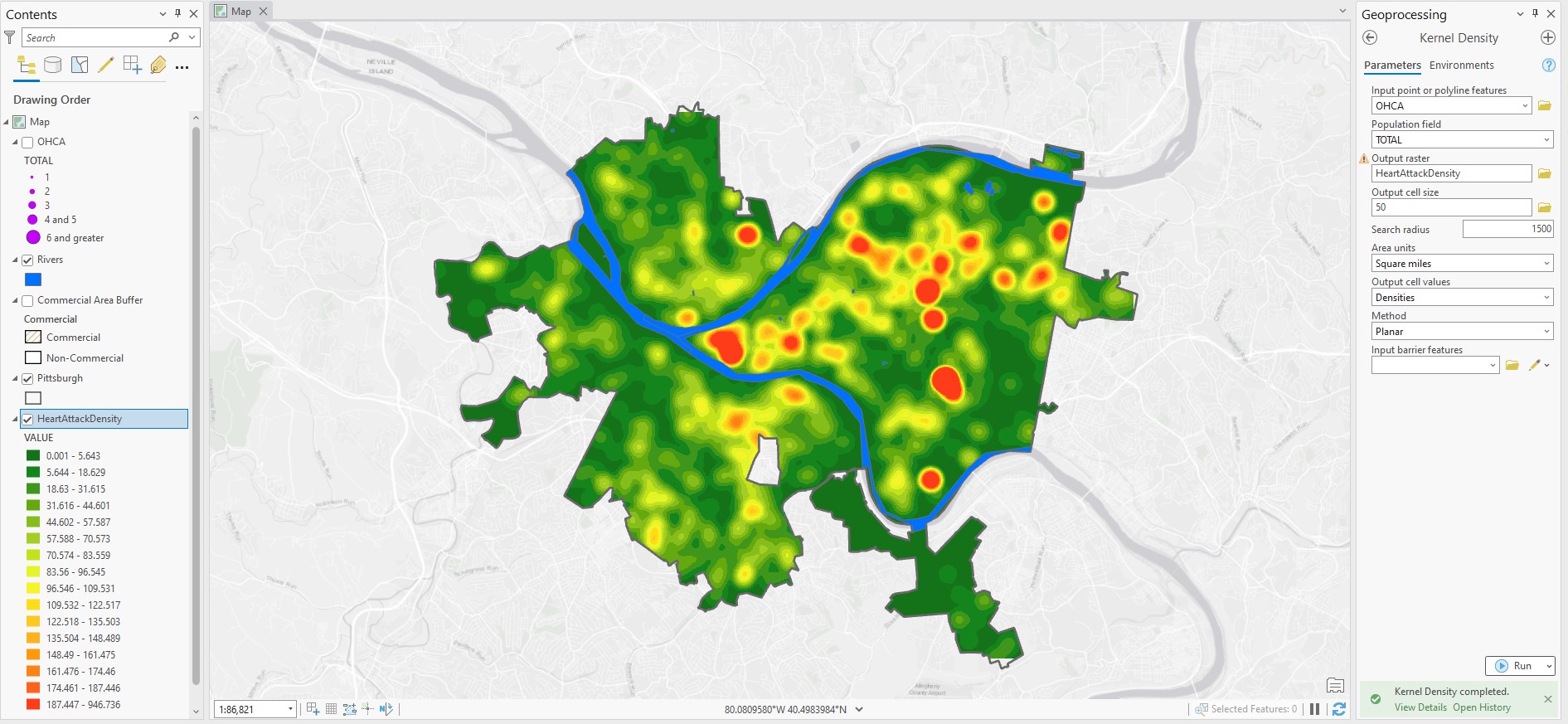 O’Neill Week 6 – Geography 291: Geospatial Analysis with Desktop GIS