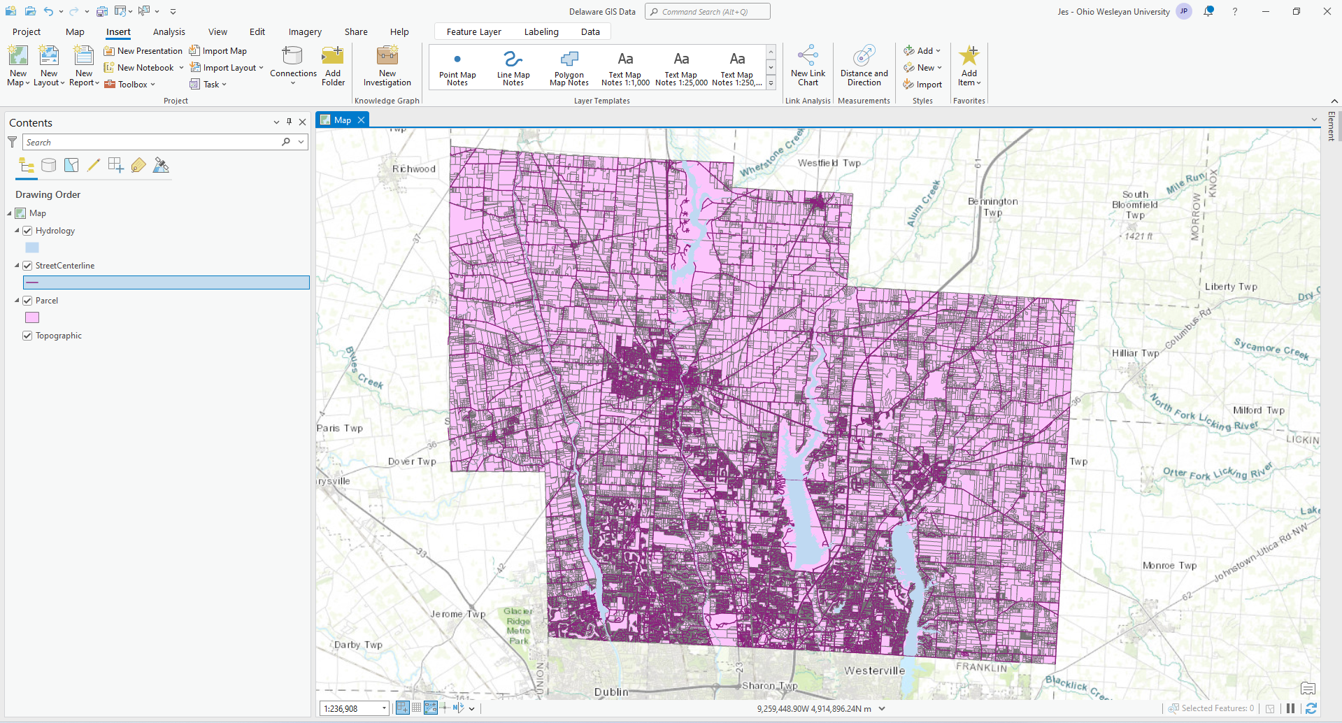 Geography 291: Geospatial Analysis with Desktop GIS - Module 1: 1/15/ ...