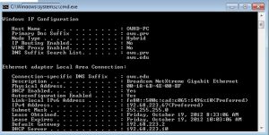 command to find mac address on windows 8.1